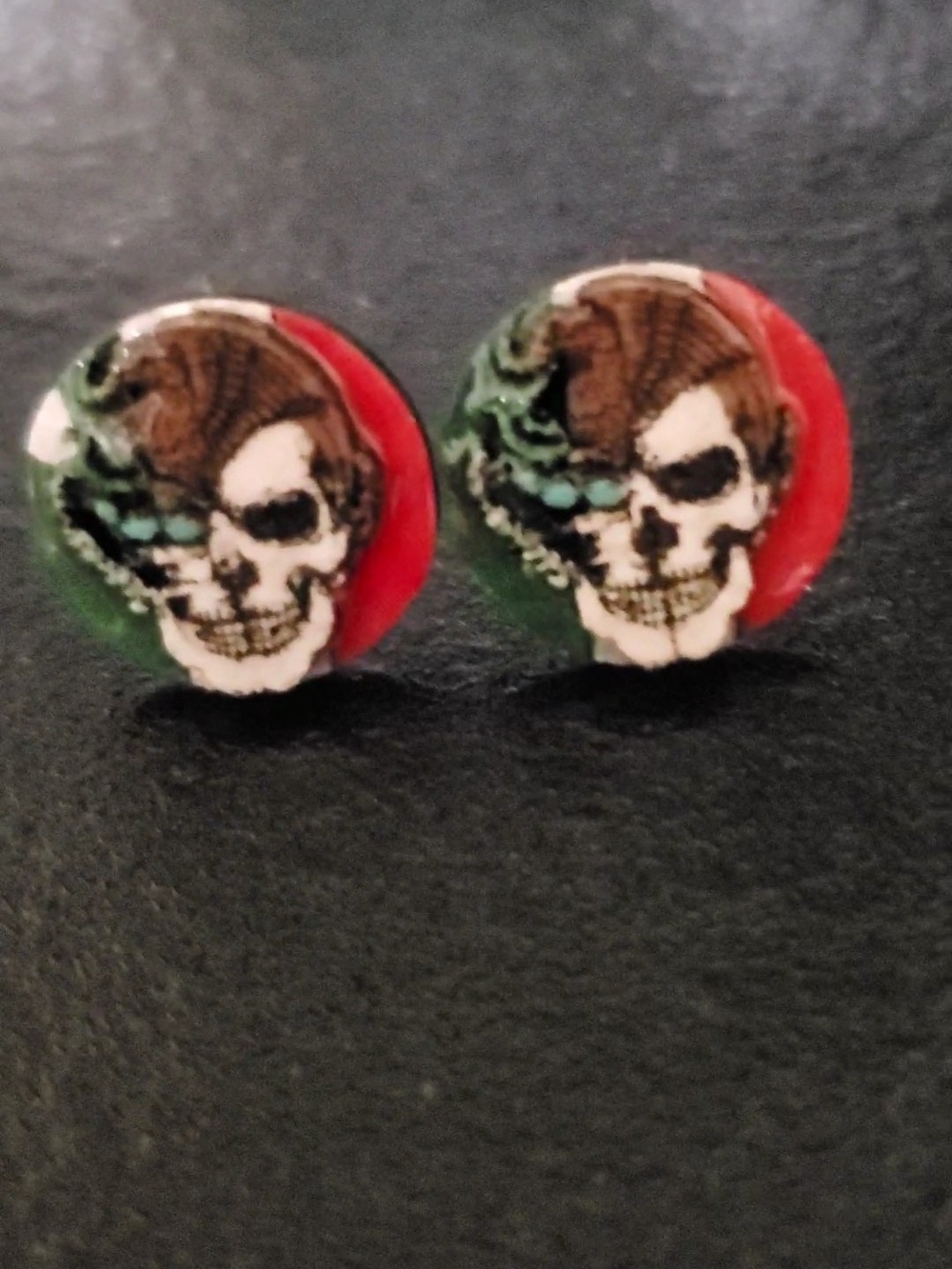 Mexico/Skull Stud Earrings